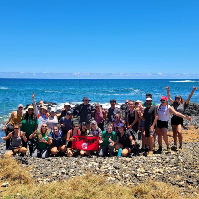 Students on a tourism trip